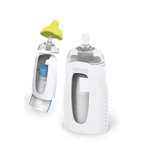  [아마존베스트]Kiinde Twist - Squeeze Natural Feeding Bottle with Nipples, 2 Piece