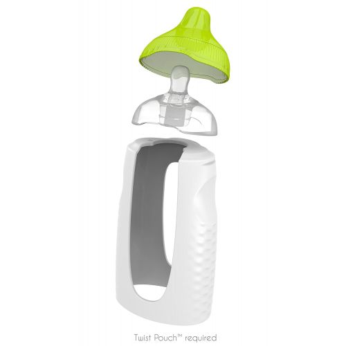  [아마존베스트]Kiinde Twist - Squeeze Natural Feeding Bottle with Nipples, 2 Piece