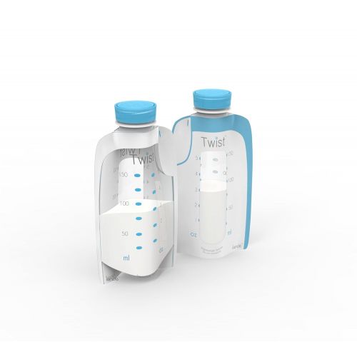  Kiinde Twist Pouch Breast Milk Storage Bags for Pumping, Freezing, and Feeding