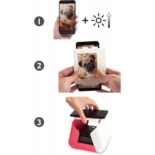  [아마존베스트]KiiPix Portable Photo Printer, Pink