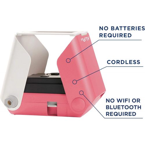  [아마존베스트]KiiPix Portable Photo Printer, Pink
