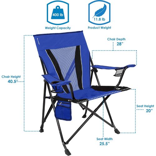  Kijaro XXL Dual Lock Portable Camping and Sports Chair
