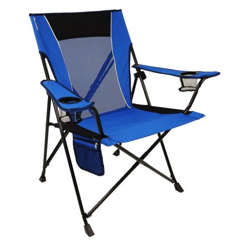  Kijaro Dual Lock Portable Camping and Sports Chair (Maldives Blue/ 2 Sets)