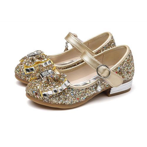  Kikiz Little Girls Adorable Sparkle Mary Jane Princess Party Dress Shoes