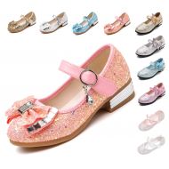 Kikiz Little Girls Adorable Sparkle Mary Jane Princess Party Dress Shoes