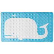 Kikkerland Bathmat, Whale, Natural Rubber High Grip Suction Cup, 27 by 15-inches