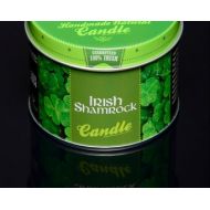 KillarneyCandles Irish Shamrock Candle from the Memories of Ireland range by The Killarney Candle Makers. Made on their farm in Kerry.