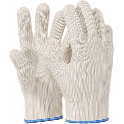  [아마존베스트]Killers Instinct Outdoors 1pair Heat Resistant Gloves Oven Gloves Heat Resistant With Fingers Oven Mitts Kitchen Pot Holders Cotton Gloves Kitchen Gloves Double Oven Mitt Set Oven