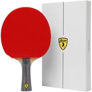 Killerspin JET600 Table Tennis Paddle - Multi-Colour Ping Pong Paddle Designed for Powerful all-around Play wrapped in White Memory Book