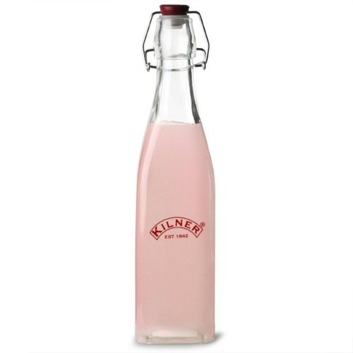  Kilner Square Clip Top Bottle, 16-Fl Oz