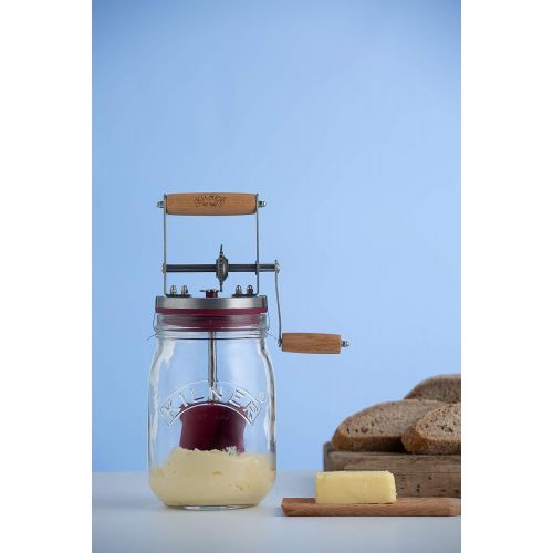  Kilner Small Manual Butter Churner: Kitchen & Dining