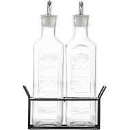 Kilner 0025.028 Set of 2 Oil Infusion Set 0.6L, Glass