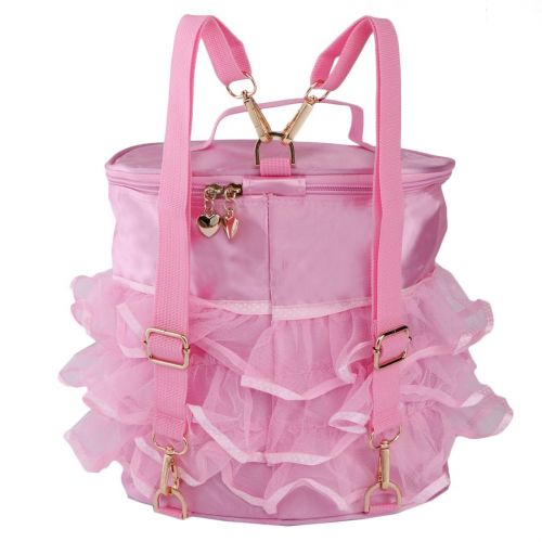  Kilofly kilofly Ballerina Ballet Tutu Pink Dress Dance Bag Backpack + Handy Pouch