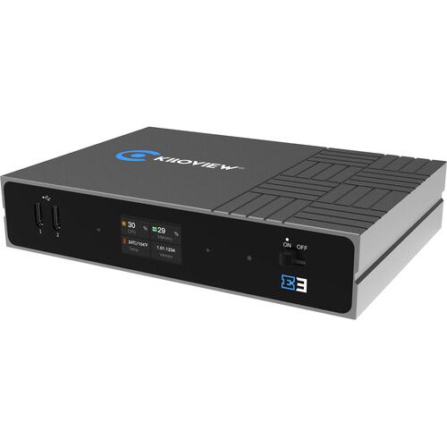  Kiloview E3 Dual-Channel Video Encoder & D350 4K H.265/H.264 IP Video Decoder Kit