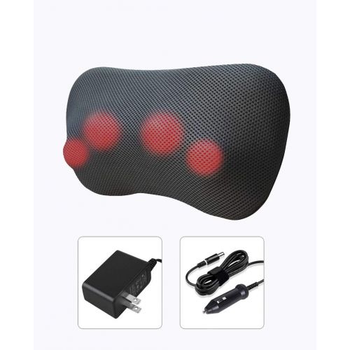  Kim Carrey 3D deep Tissue Electric Massage Pillow for Neck, Massage for Neck and Shoulder,Protable...