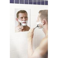 Kimball & Young 60012 Heated Fog-Free Clear Mirror Shower Mirror, 12-Inch x 12-Inch, 1X Magnification