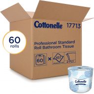 [아마존 핫딜]  [아마존핫딜]Kimberly-Clark Professional Cottonelle Professional Bulk Toilet Paper for Business (17713), Standard Toilet Paper Rolls, 2-PLY, White, 60 Rolls / Case, 451 Sheets / Roll