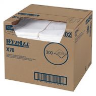 Kimberly-Clark 05925 Wypall X70 Wipe, 12.5 Length, 23.5 Width, Bulk, White (Pack of 300)