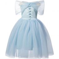 Kimocat Baby Girls Cinderella Dress, Princess Pageant Party Dress Infant Costume