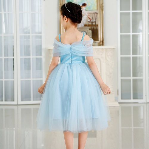  Kimocat Baby Girls Cinderella Dress, Princess Pageant Party Dress Infant Costume