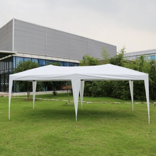  Kinbor Patio Canopy Tent, Pop Up Shelter, Portable Sports Cabana for Hiking, Camping, Fishing, Picnic, Family Outings
