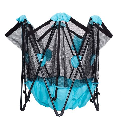  Kinbor Baby Portable Playard Indoor and Ourdoor with Travel Bag for Babies/Toddler/Newborn/Infant, 6-Panel