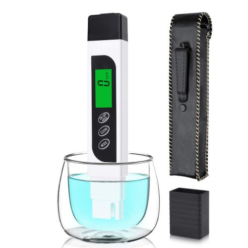  [아마존 핫딜]  [아마존핫딜]Wasserqualitatstest Messgerat TDS EC, Kincrea Digital Wasserqualitatstest Tester fuer Trinkwasser, Schwimmbader, Thermen, Aquarien, Hydroponik und andere JR021