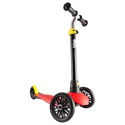  Kinder Roller Dreiradscooter Roller 2-3-4 Jahre altes dreiradriges Pedal Yo Auto Skateboard FANJIANI (Farbe : Rot)