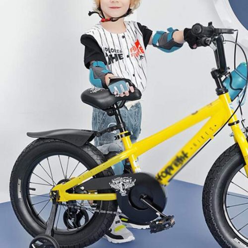  Kinderfahrraeder Sport & Freizeit Fahrrad Mountainbike Fahrrad Mit Variabler Geschwindigkeit Kinder 16 Zoll Einstellbare Abnehmbare Stabilisator Fahrrad