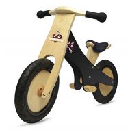 Kinderfeets Classic Chalkboard Wooden Balance Bike, Kids Training No Pedal Balance Bike