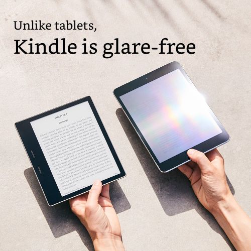  Kindle Oasis E-reader (Previous Generation - 9th) - 7 High-Resolution Display (300 ppi), Waterproof, 8 GB, Wi-Fi (International Version) (Closeout)