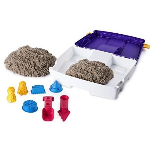  [아마존베스트]The One and Only Kinetic Sand, Folding Sand Box with 2lbs of Kinetic Sand