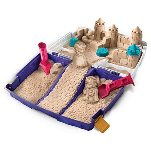  [아마존베스트]The One and Only Kinetic Sand, Folding Sand Box with 2lbs of Kinetic Sand