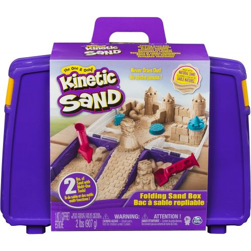  [아마존베스트]The One and Only Kinetic Sand, Folding Sand Box with 2lbs of Kinetic Sand