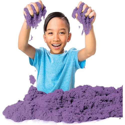  [아마존베스트]Kinetic Sand The Original Moldable Sensory Play Sand, Purple, 2 Lb