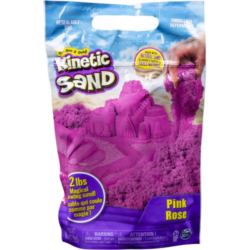  [아마존베스트]Kinetic Sand The Original Moldable Sensory Play Sand, Pink, 2 Pounds