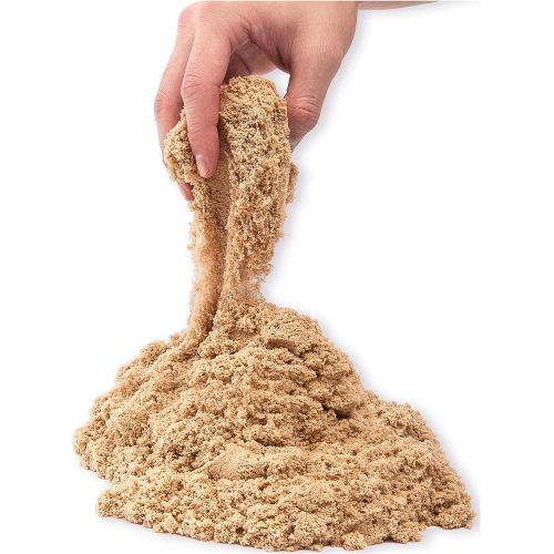  Kinetic Sand Beach Sand Kingdom Playset with 3lbs of Beach Sand, for Ages 3 and Up