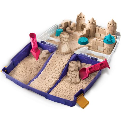  The One and Only Kinetic Sand, Folding Sand Box with 2lbs of Kinetic Sand