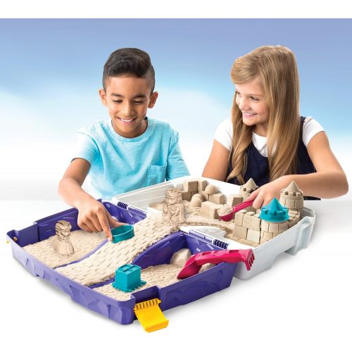  The One and Only Kinetic Sand, Folding Sand Box with 2lbs of Kinetic Sand