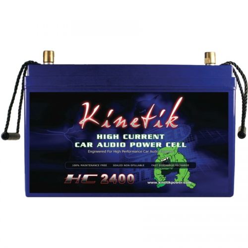  Kinetik 40928 HC BLU Series Battery Power Cells for the Ultimate Car Audio Experience (HC2400, 2.400W, 110A-Hour Capacity, 12V)