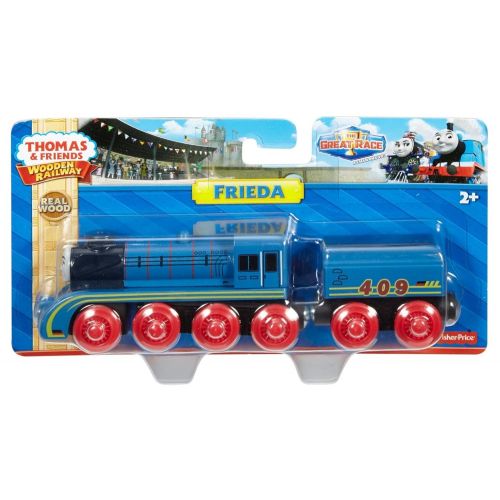  King's Gifts and Things and ships from Amazon Fulfillment. Fisher-Price Thomas & Friends Wooden Railway, Frieda