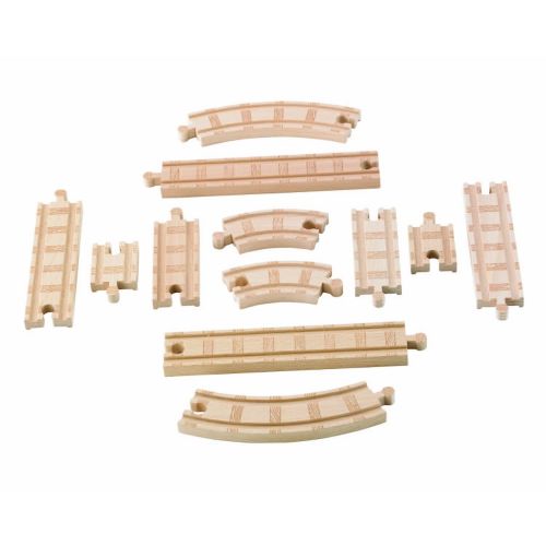  King's Gifts and Things and ships from Amazon Fulfillment. Fisher-Price Thomas & Friends Wooden Railway, Straight and Curved Expansion Track