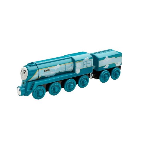  King's Gifts and Things and ships from Amazon Fulfillment. Fisher-Price Thomas & Friends Wooden Railway, Roll & Whistle Connor - Battery Operated