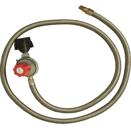  King Kooker HP Regulator and SS Hose Female Flare End by King Kooker