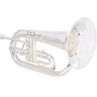 King 1130SP Marching Euphonium - Silver-plated