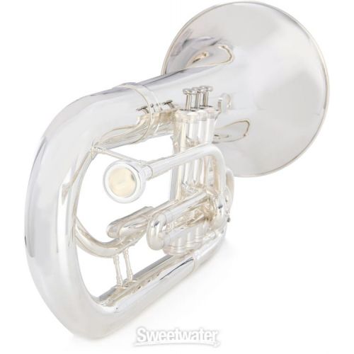  King 1130SP Marching Euphonium - Silver-plated