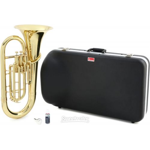  King 628 Diplomat Student Euphonium Dent and Scratch - Lacquer