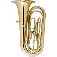 King 1135W 3/4-size Student BBb Tuba - Clear Lacquer