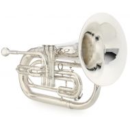 King 1127S Ultimate Series Bb Marching Baritone - Silver-plated