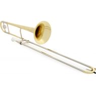 King 2B Legend Professional Tenor Trombone with Dual Bore and Yellow Brass Bell - Clear Lacquer